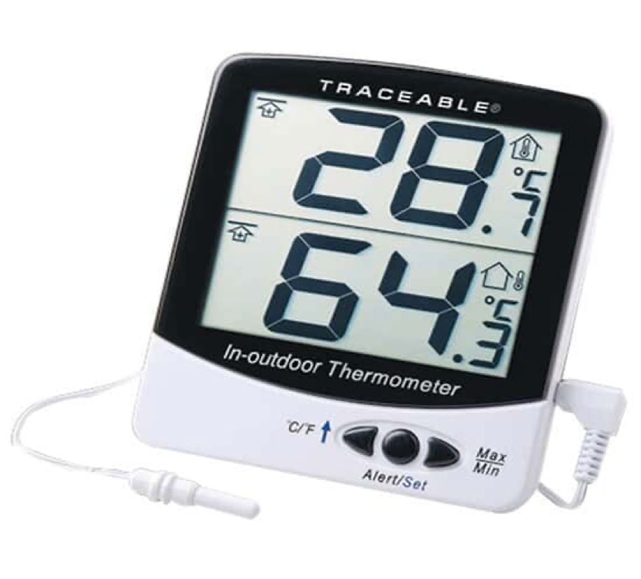 Traceable Big-Digit Memory Thermometer