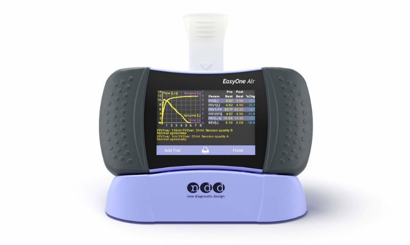 ndd EasyOne Air Portable and PC Spirometer